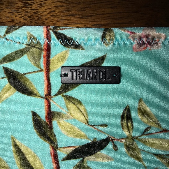 floral triangl bottoms - Picture 3 of 5